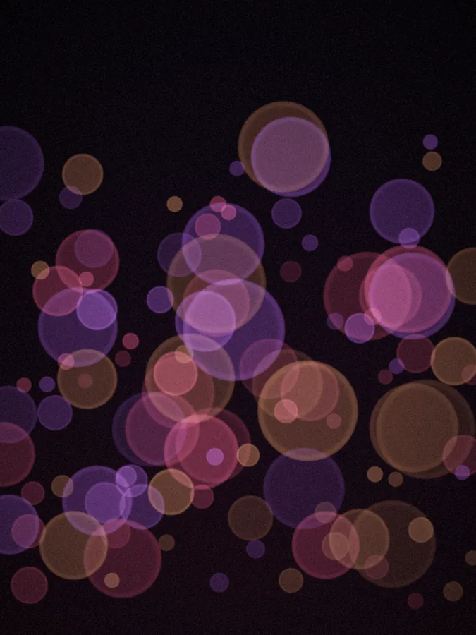 Magenta and violet night lights